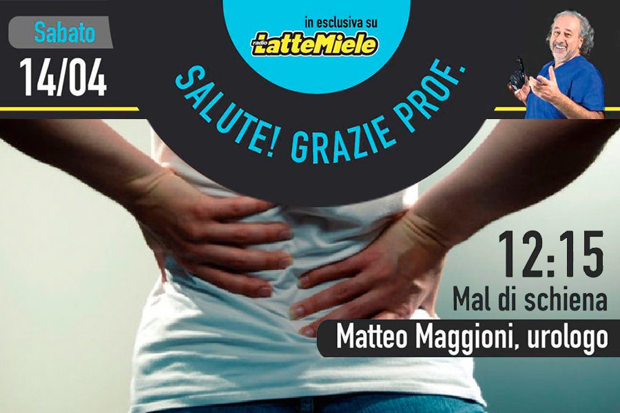 Salute! Grazie Prof. – Mal di schiena